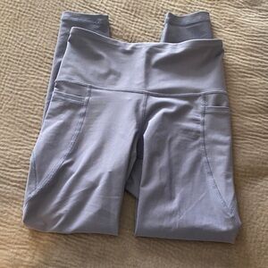 Old Navy Women's Light Gray/Blue Leggings